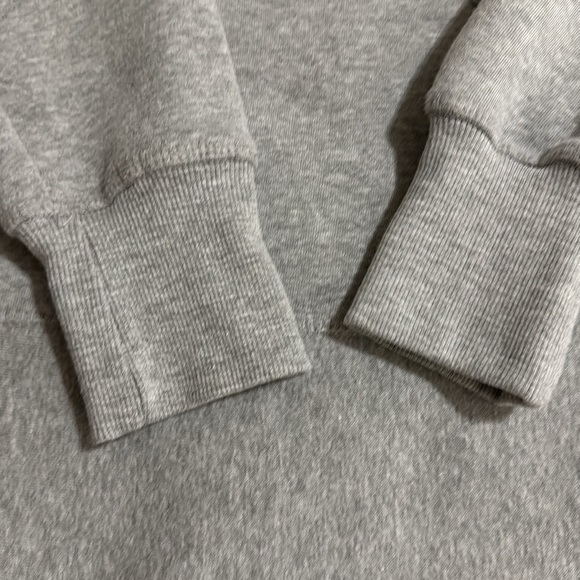 Gray Hoodie Dress with Red 'AMORE' Text - Picture 6 of 7